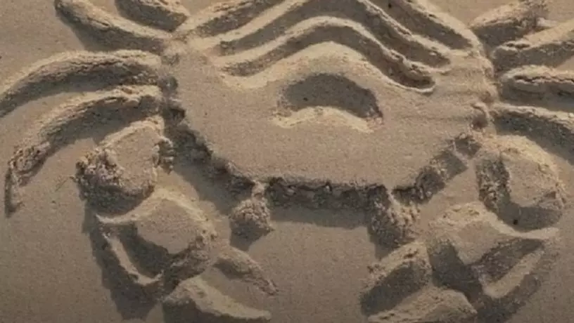 Messages on sand