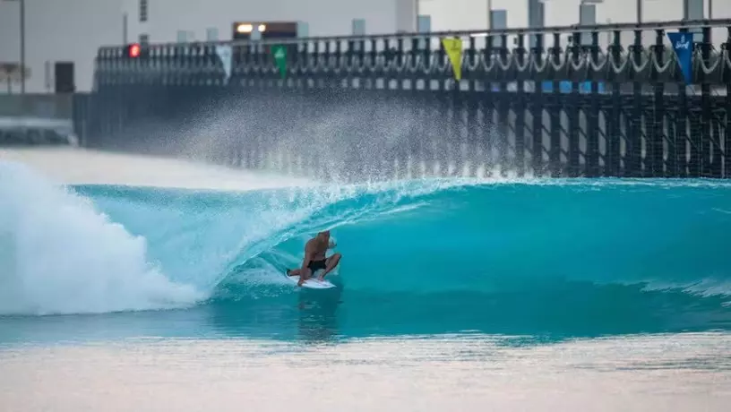 artificial wave pool