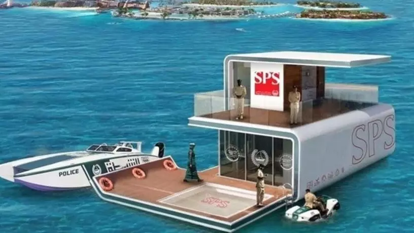 floating police station